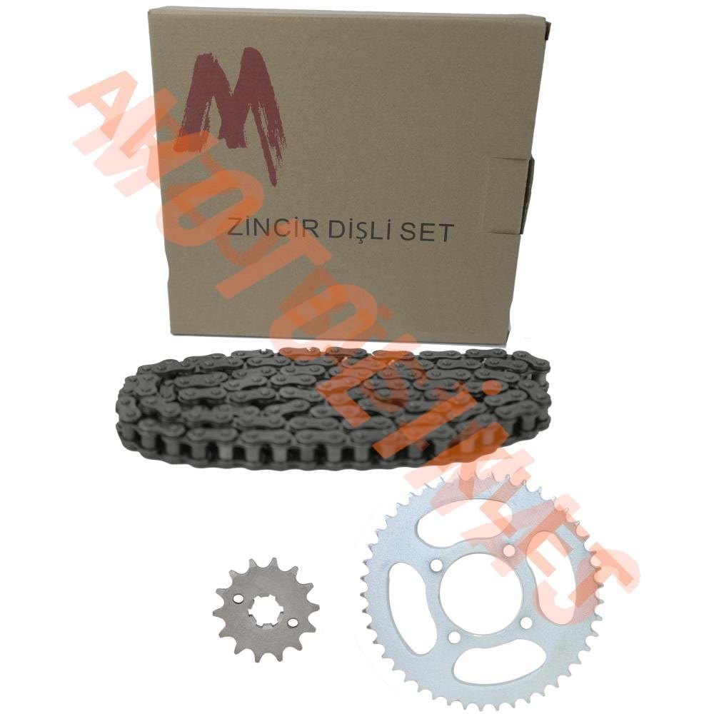 14T/45T 428H x 118L ZİNCİR DİŞLİ SET YBR
