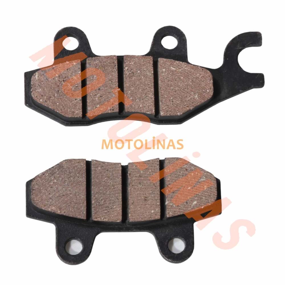 DİSK BALATA KULAKLI [4.90 mm] ÖN - CG - CUB - CBF150 - CB 125E