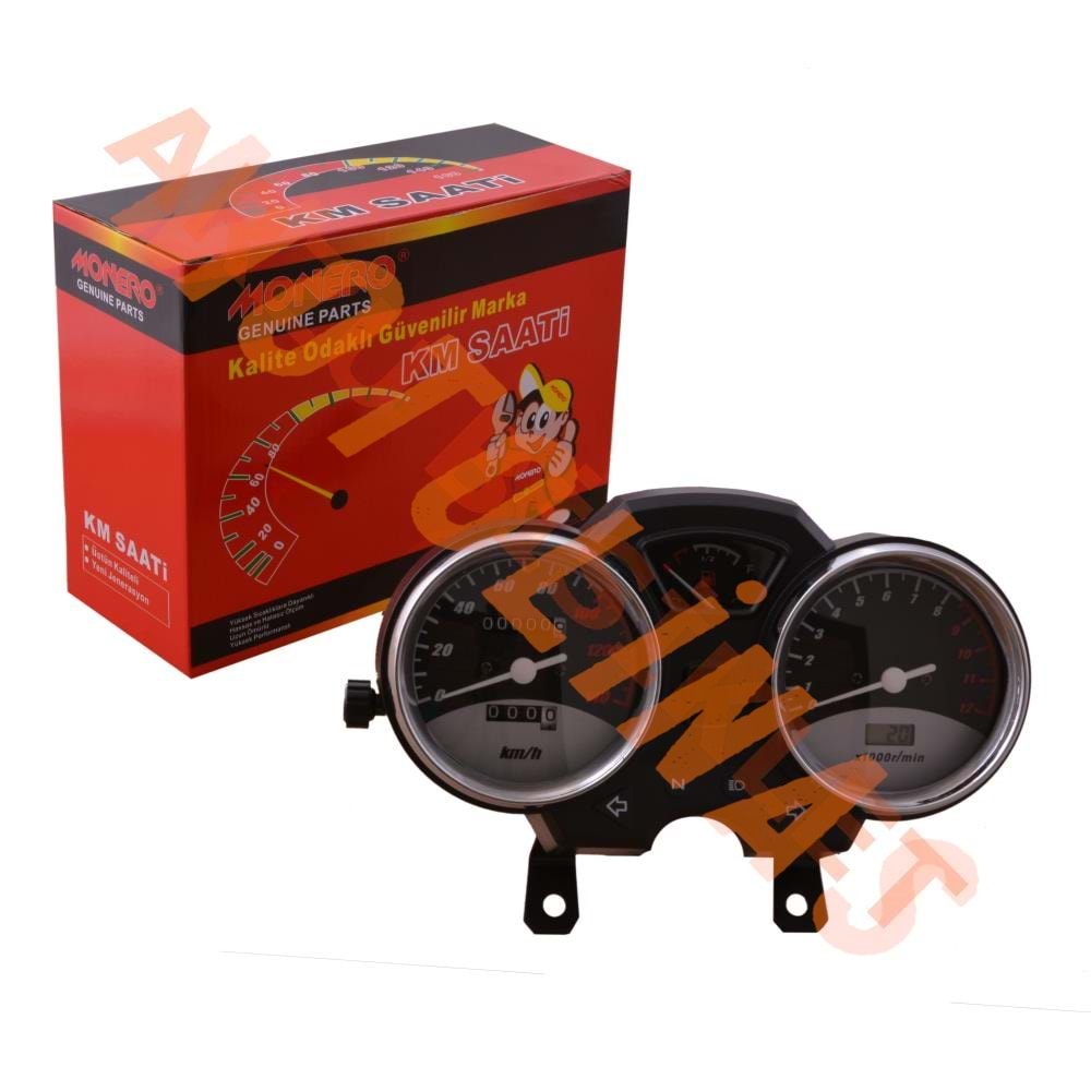 KİLOMETRE SAATİ [DEVİR SAATİ DİJİTAL] CG 100 SPORT 140 KM MONERO