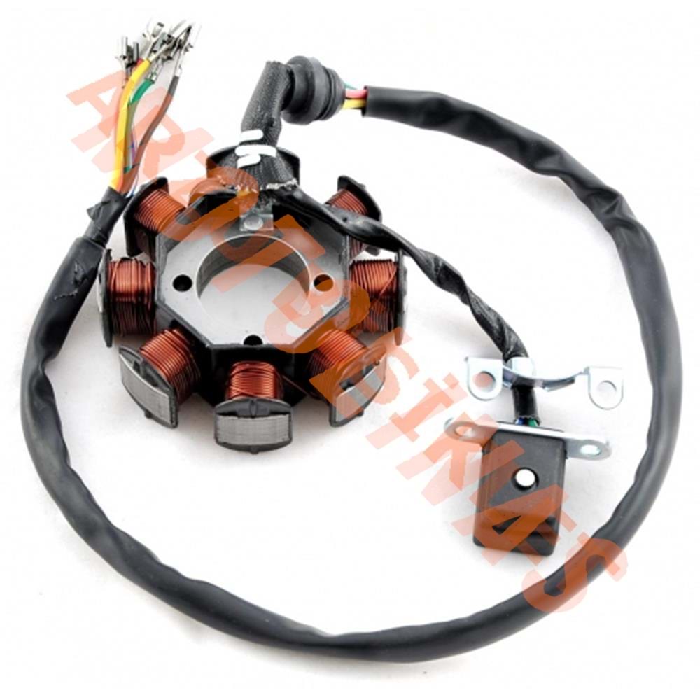 STATÖR 7+1-5 KABLOLU KALIN CG125 [OEM KALİTE]