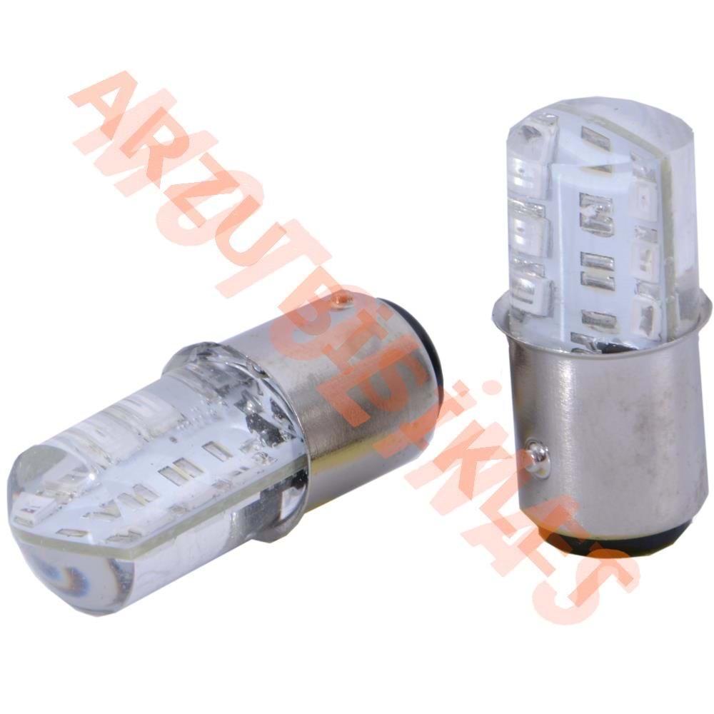 XD-1157 12 LED Lİ ÇAKARLI ARKA STOP AMPULÜ [ÇİFT] - BELGELİ