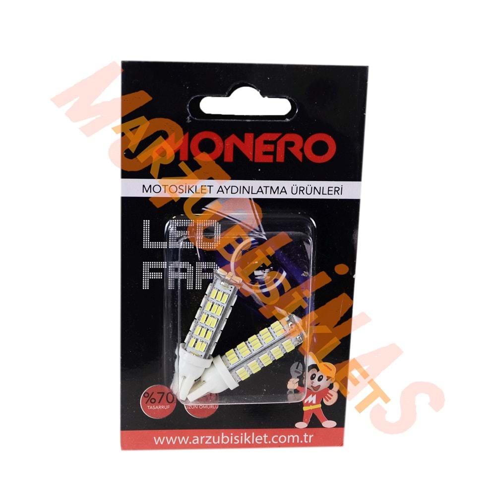 DİPSİZ 62 LED Lİ FLAŞSIZ AMPUL - MODEL 12 [ÇİFT]