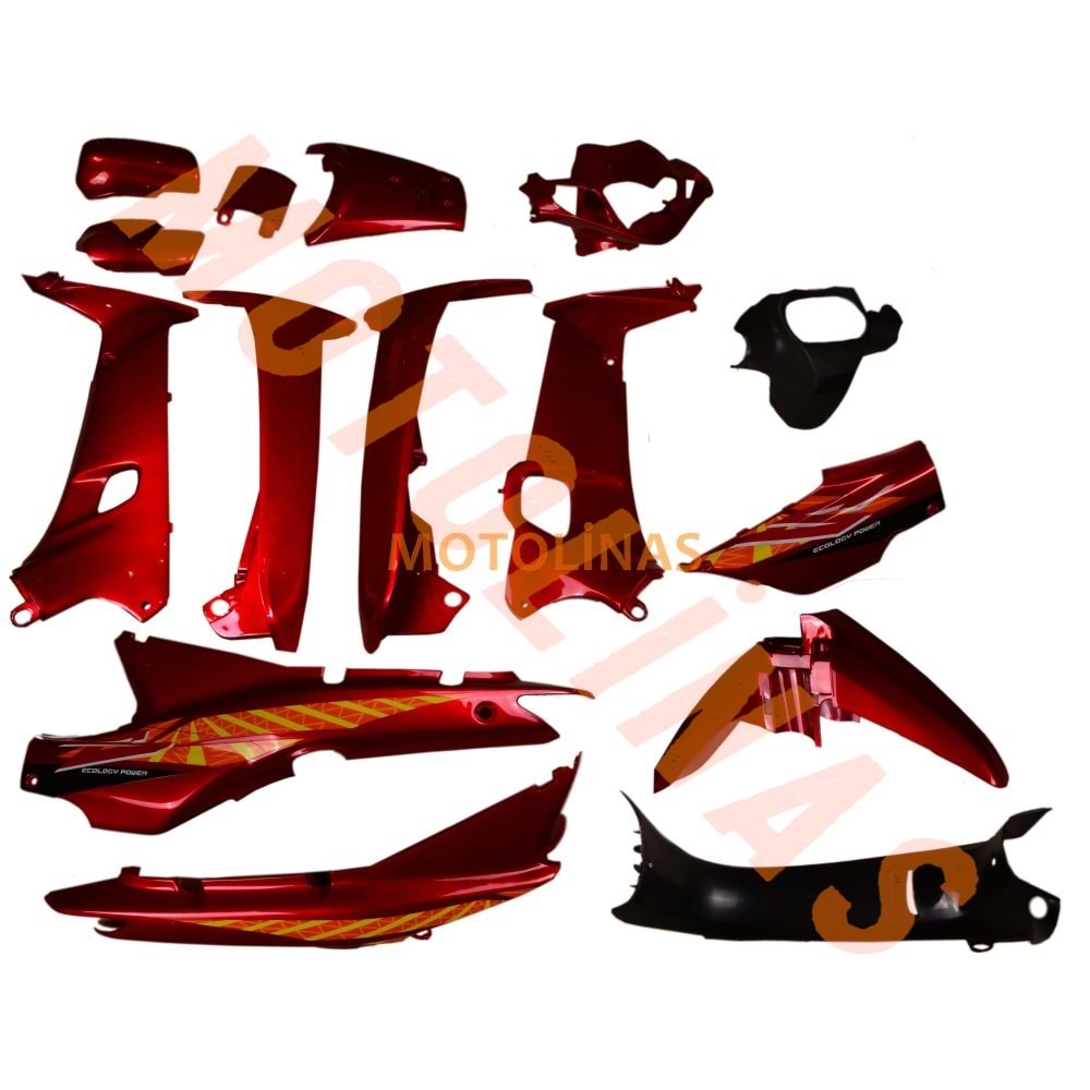 KAPORTA SET [KIRMIZI] [KALIPSO - ÇELİK] CUB