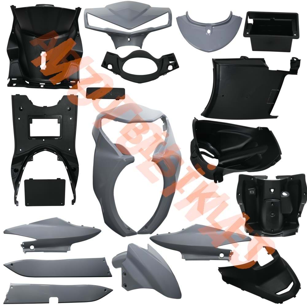 KAPORTA SET KOMPLE [GRİ ] SPACE PRO MAX Y.