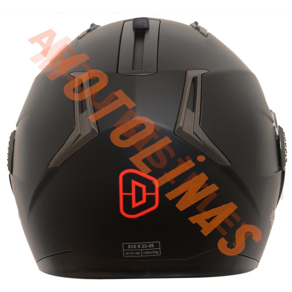 BEON- ÇENE AÇILIR VİZÖRLÜ KASK [B700] [MAT SİYAH] [L]
