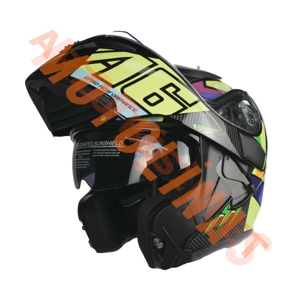 KC - ÇENE AÇILIR VİZÖRLÜ KASK [KC902] [ENSO 46] [XL]