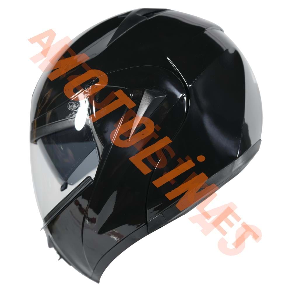 VRT - ÇENE AÇILIR VİZÖRLÜ KASK [MB808] [SİYAH] [L]
