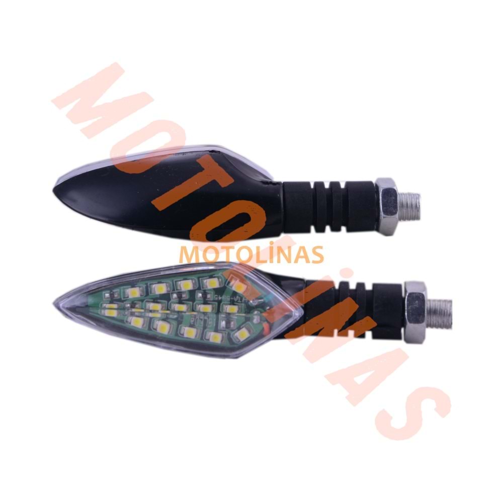RF-218 LED SİNYAL [SARI IŞIK] [TAKIM] - E BELGELİ