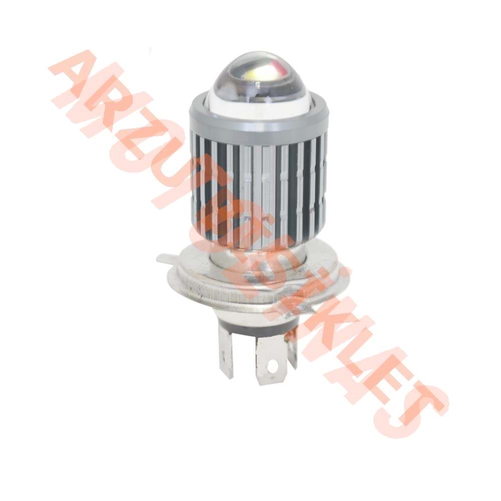 H4 TİPİ AMPUL [BEYAZ IŞIK] [M3 MODEL] - BELGELİ