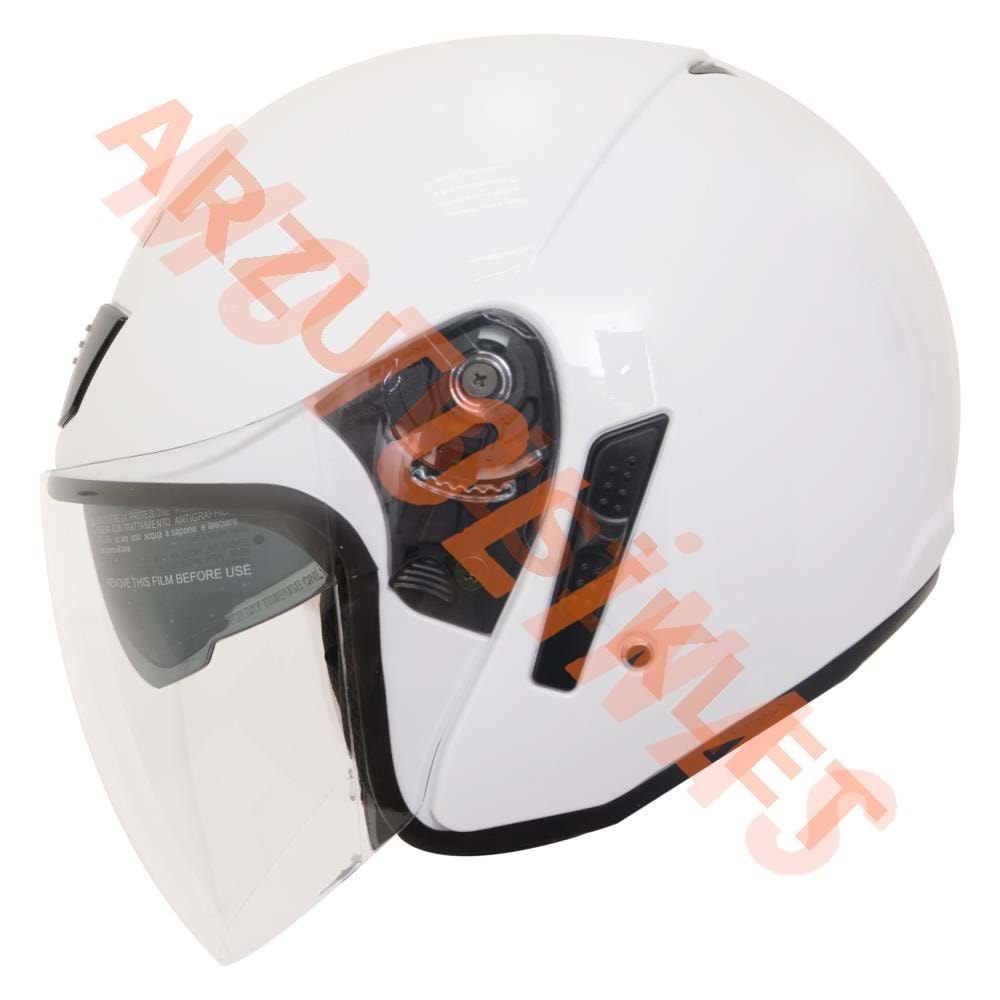 BEON-ÇENESİZ VİZÖRLÜ YAZLIK KASK [B210] [BEYAZ] [S]