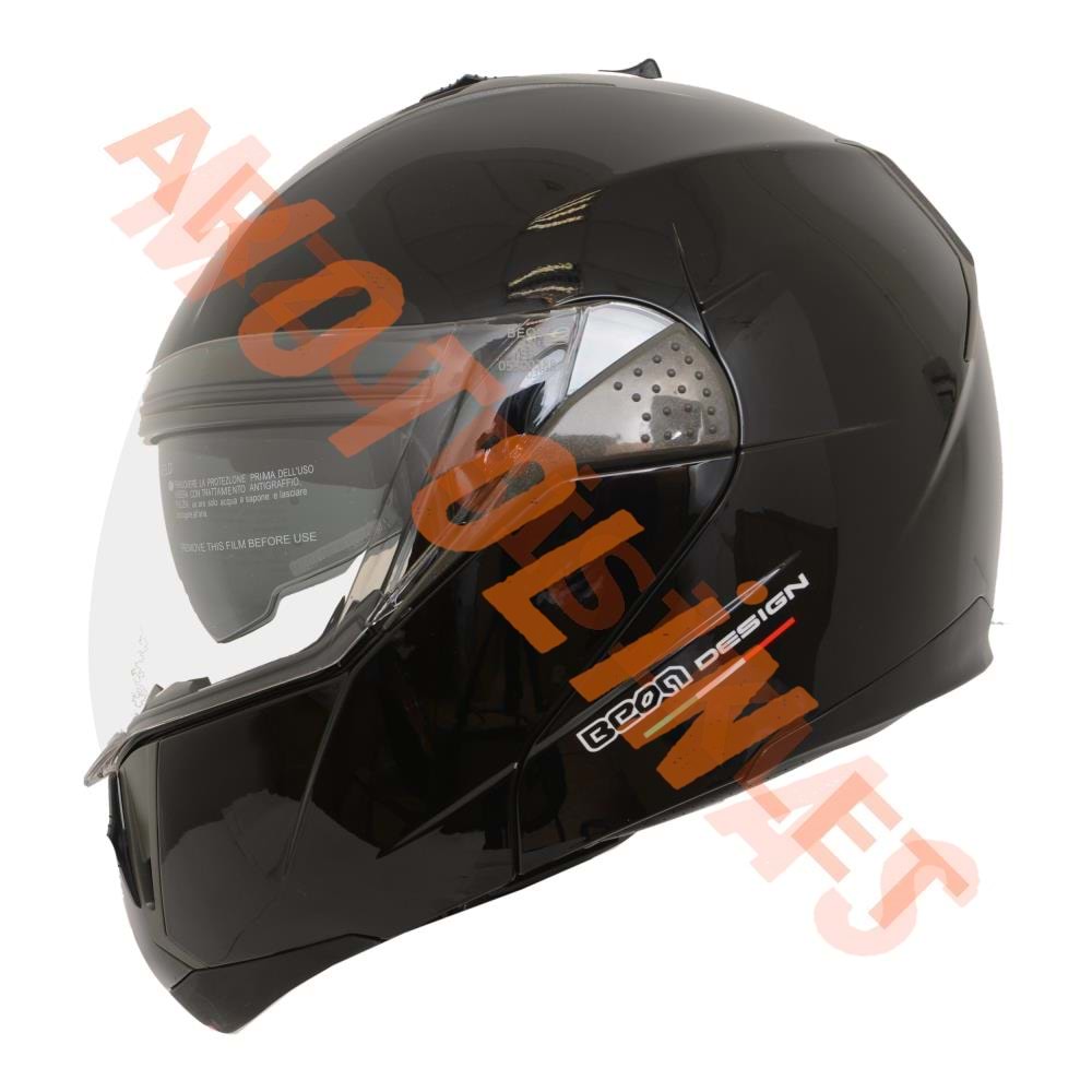 BEON- ÇENE AÇILIR VİZÖRLÜ KASK [B700] [SİYAH] [XL]