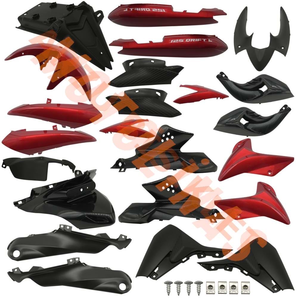 KAPORTA Y. SET [KIRMIZI] MONDIAL DRIFT L