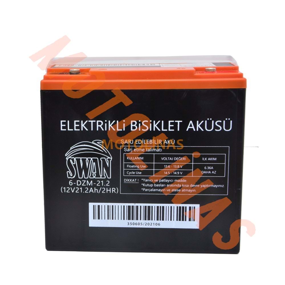 12V-20/24 AMPER [DİK] [180*78*170 mm] E-BIKE AKÜ - MONERO