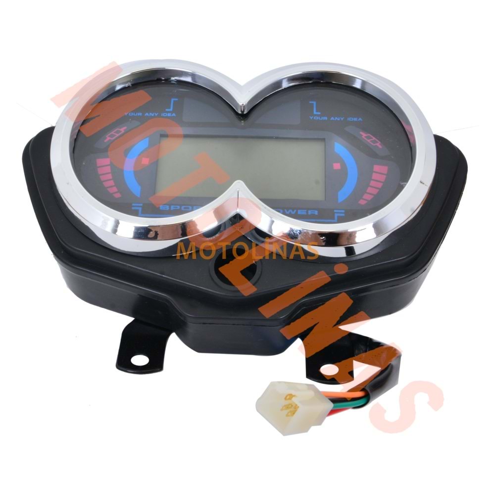 KİLOMETRE SAATİ DİJİTAL [60V] [3 TEKERLEKLİ KASALI] E-BIKE