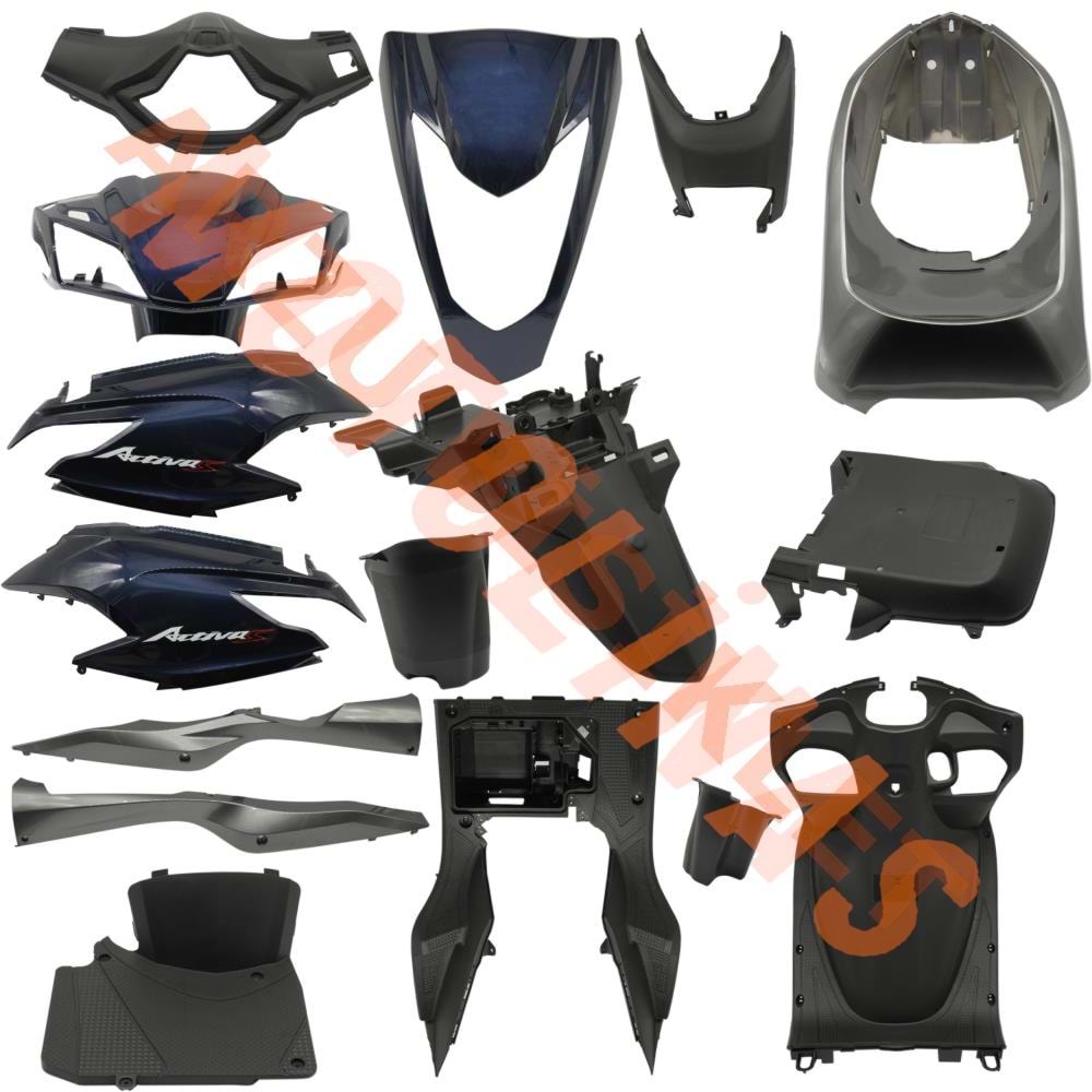 KAPORTA Y. SET [MAVİ] [YENİ MODEL] HONDA ACTIVA S