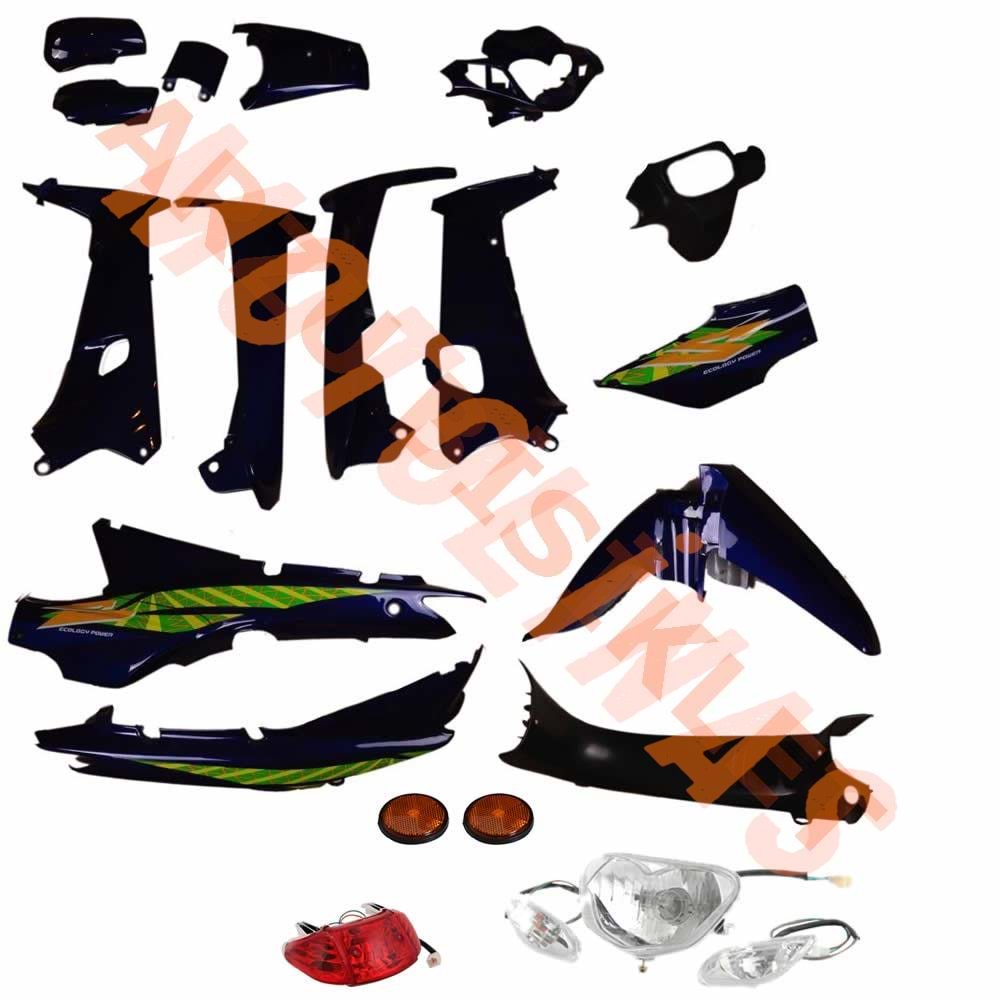 KAPORTA SET [MAVİ] [FAR+STOP+SİNYAL DAHİL] [KALIPSO - ÇELİK] CUB