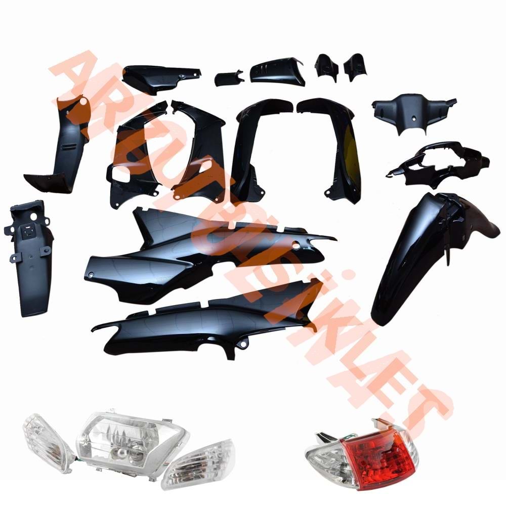 LIFAN KAPORTA SET [SİYAH] [FAR+STOP DAHİL] CUB
