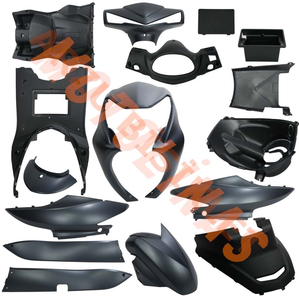 KAPORTA SET KOMPLE [KRİSTAL SİYAH ] SPACE PRO MAX