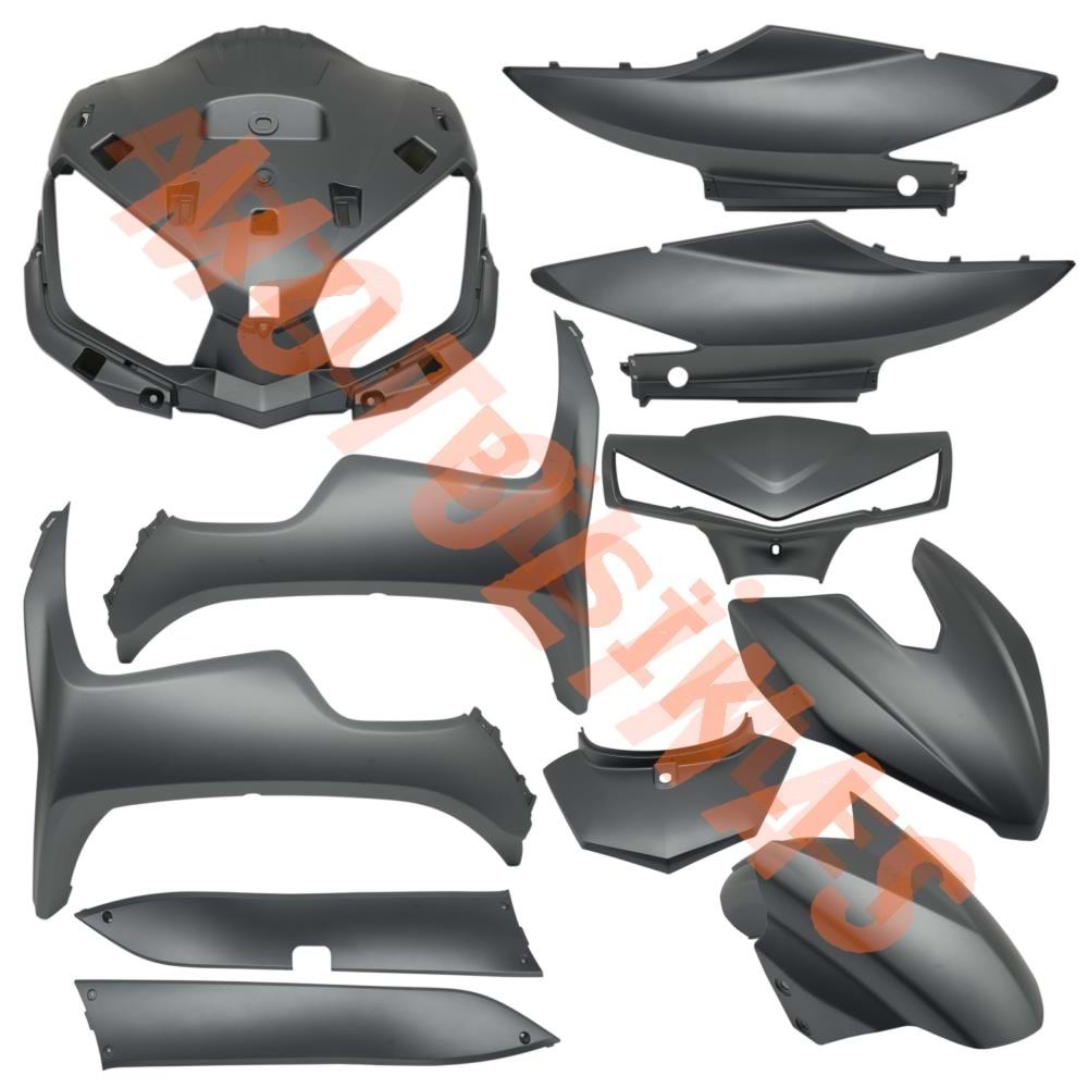 KAPORTA SET [BOYALI AKSAM] [GRİ] - ARORA FREEDOM