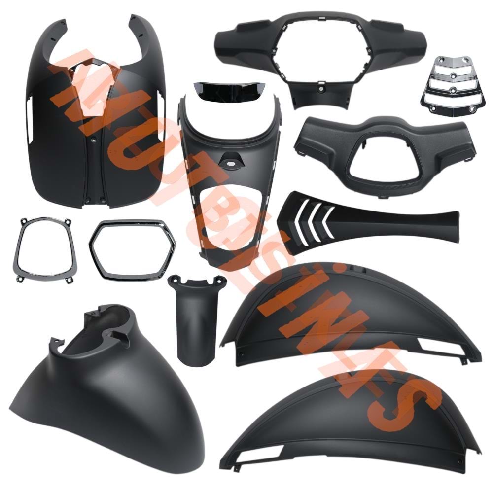 KAPORTA SET [SİYAH] - KUBA BLUEBIRD