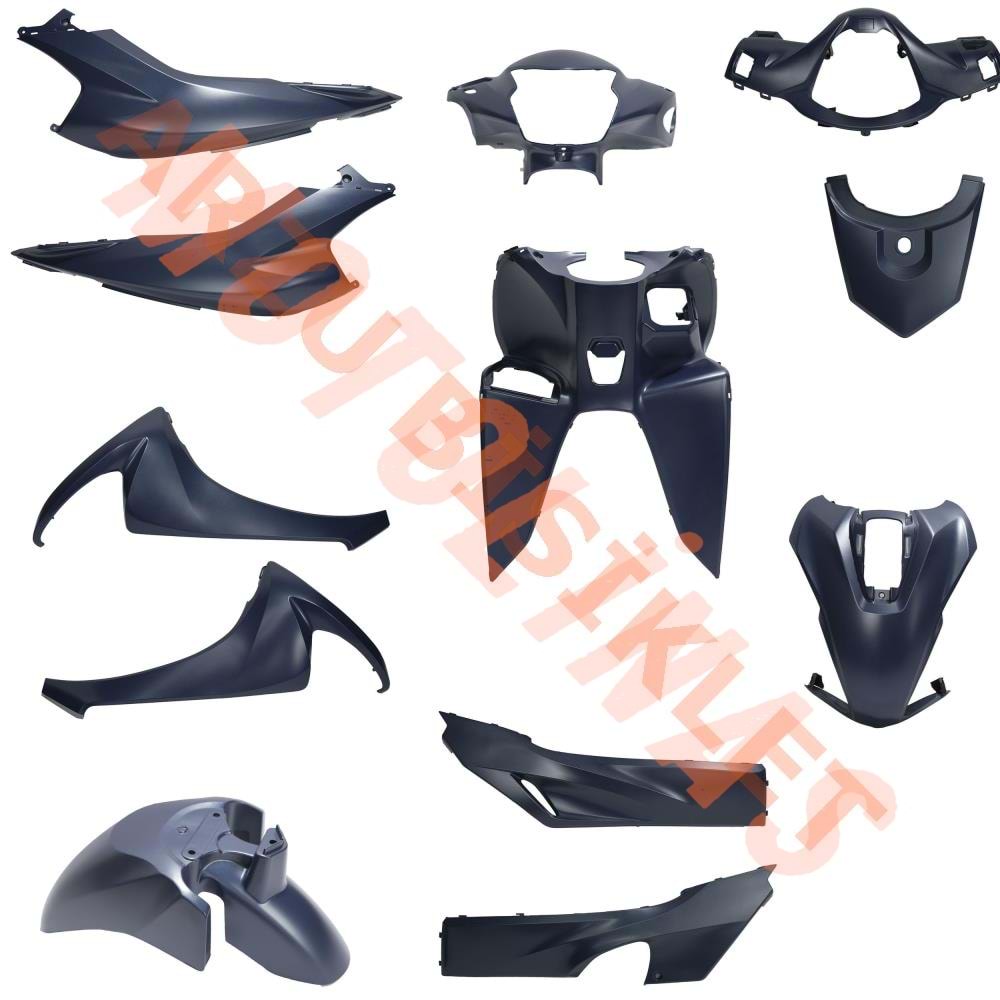 KAPORTA SET [MAT MAVİ] - HONDA DIO