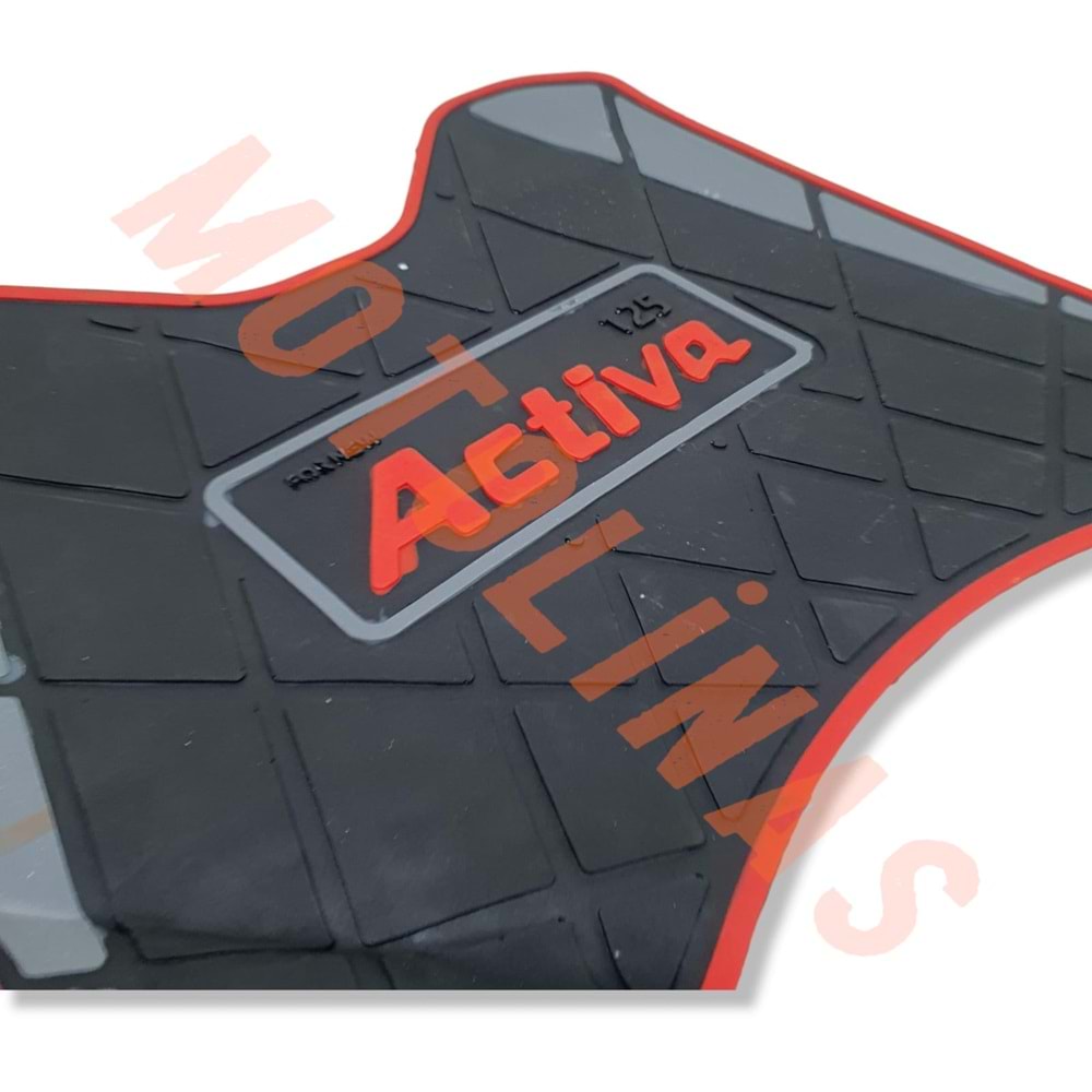 PASPAS SİLİKON KAYMAZ TABAN OEM GRİ - HONDA ACTİVA 125cc