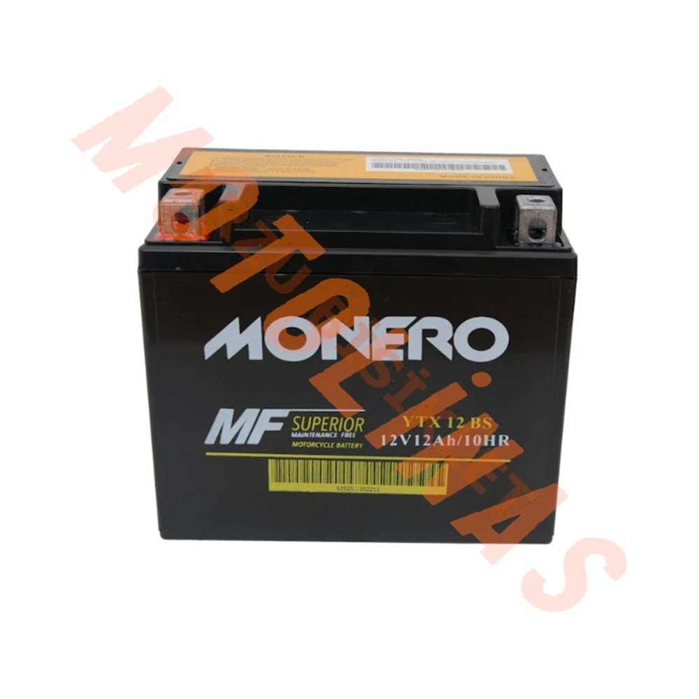 YTX 12 BS [150*86*131] AKÜ - MONERO