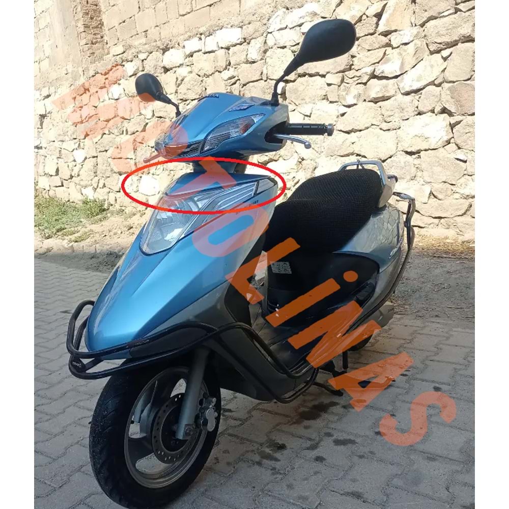 ÖN FAR GRENAJI ÜST PARÇA [MAVİ] - ALPHA