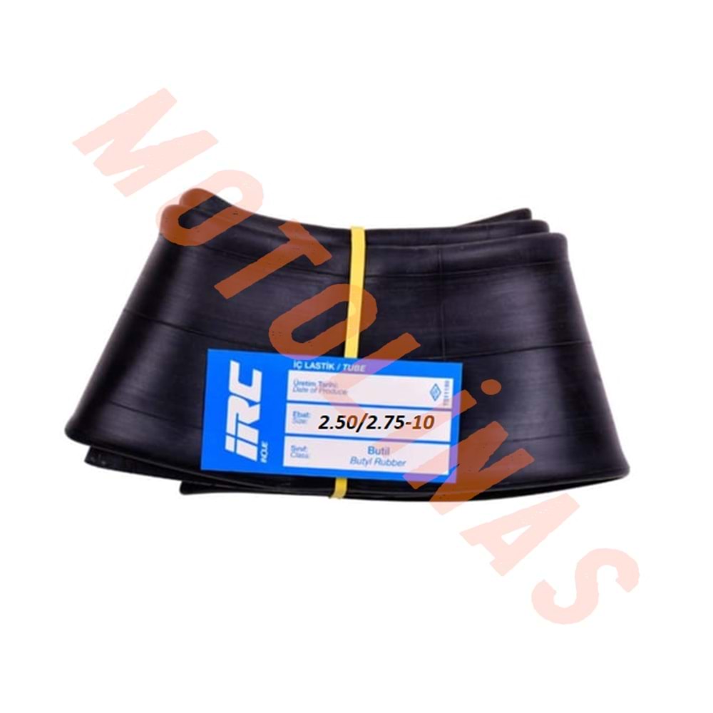 2.50/2.75-10 EĞRİ SUPAP MOTOSİKLET İÇ LASTİK - IRC - ANLAS