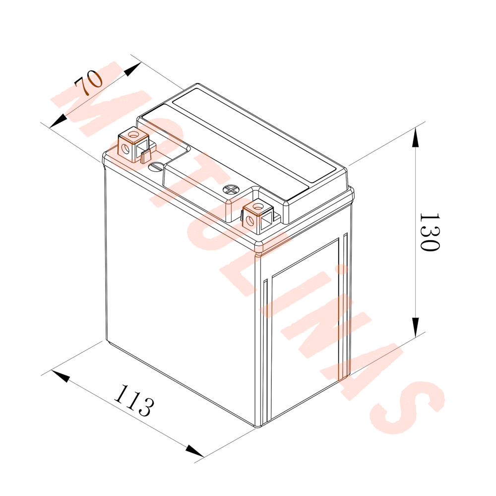 BOSCH MOTOSİKLET BAKIMSIZ AKÜ [FA101] YTX7L-BS 12V 6 Ah 2 YIL GARANTİLİ