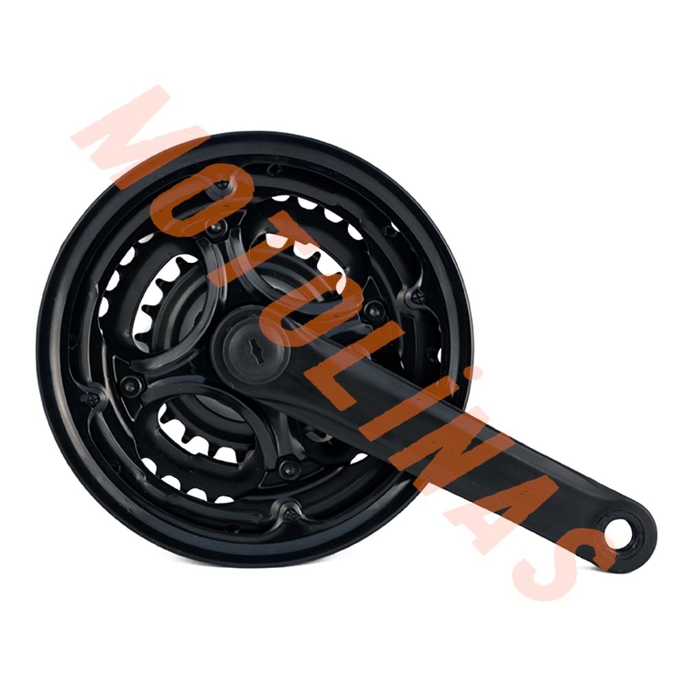 AYNAKOL MTB, 42x34x24T, 170mm, SİYAH - BİSİKLET
