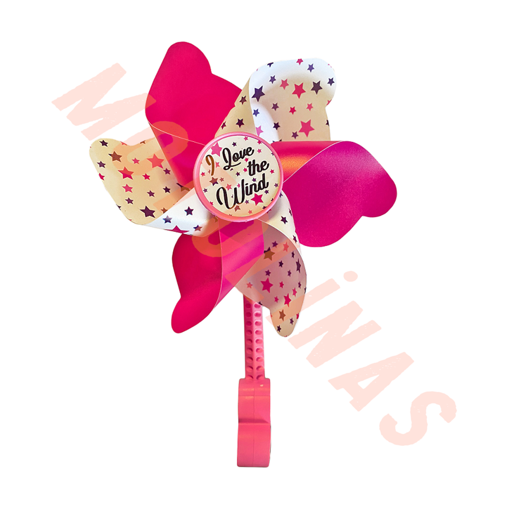 RÜZGAR GÜLÜ PEMBE - BİSİKLET AKSESUAR