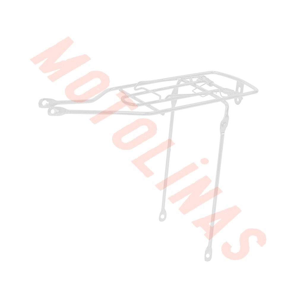 ARKA BAGAJ DEMİR BEYAZ 20 JANT - BİSİKLET