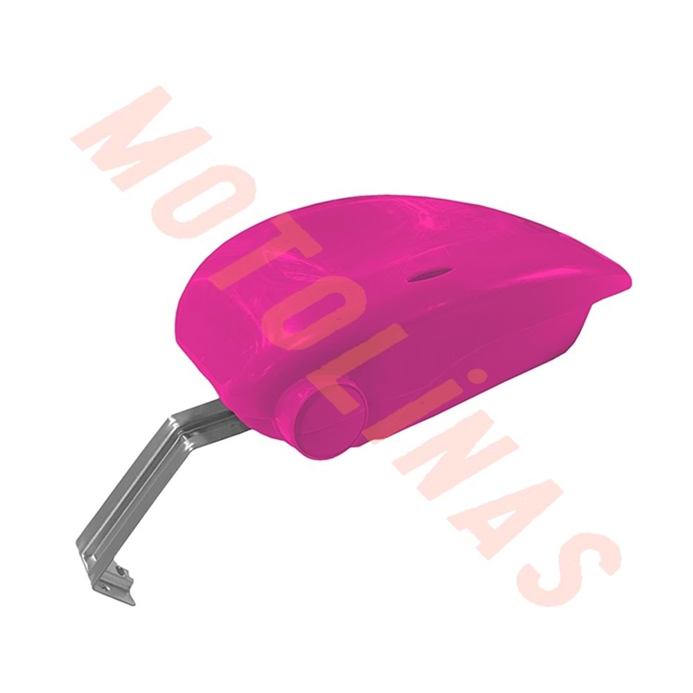 ARKA ÇANTA PLASTİK PEMBE - BİSİKLET