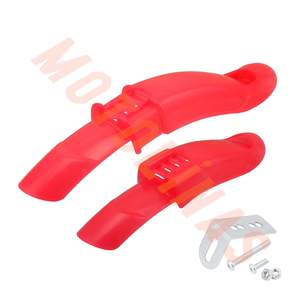 ÇAMURLUK PLASTİK KIRMIZI - BMX