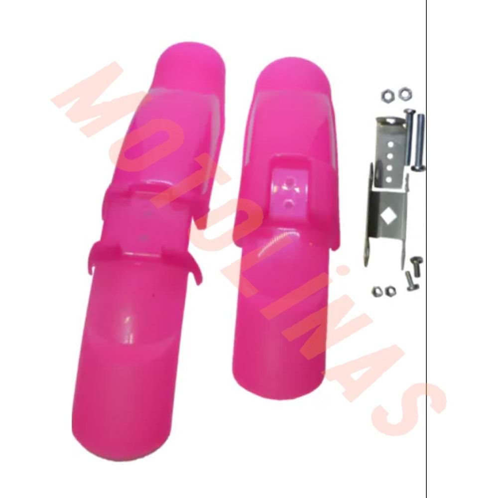 ÇAMURLUK PLASTİK PEMBE - BMX