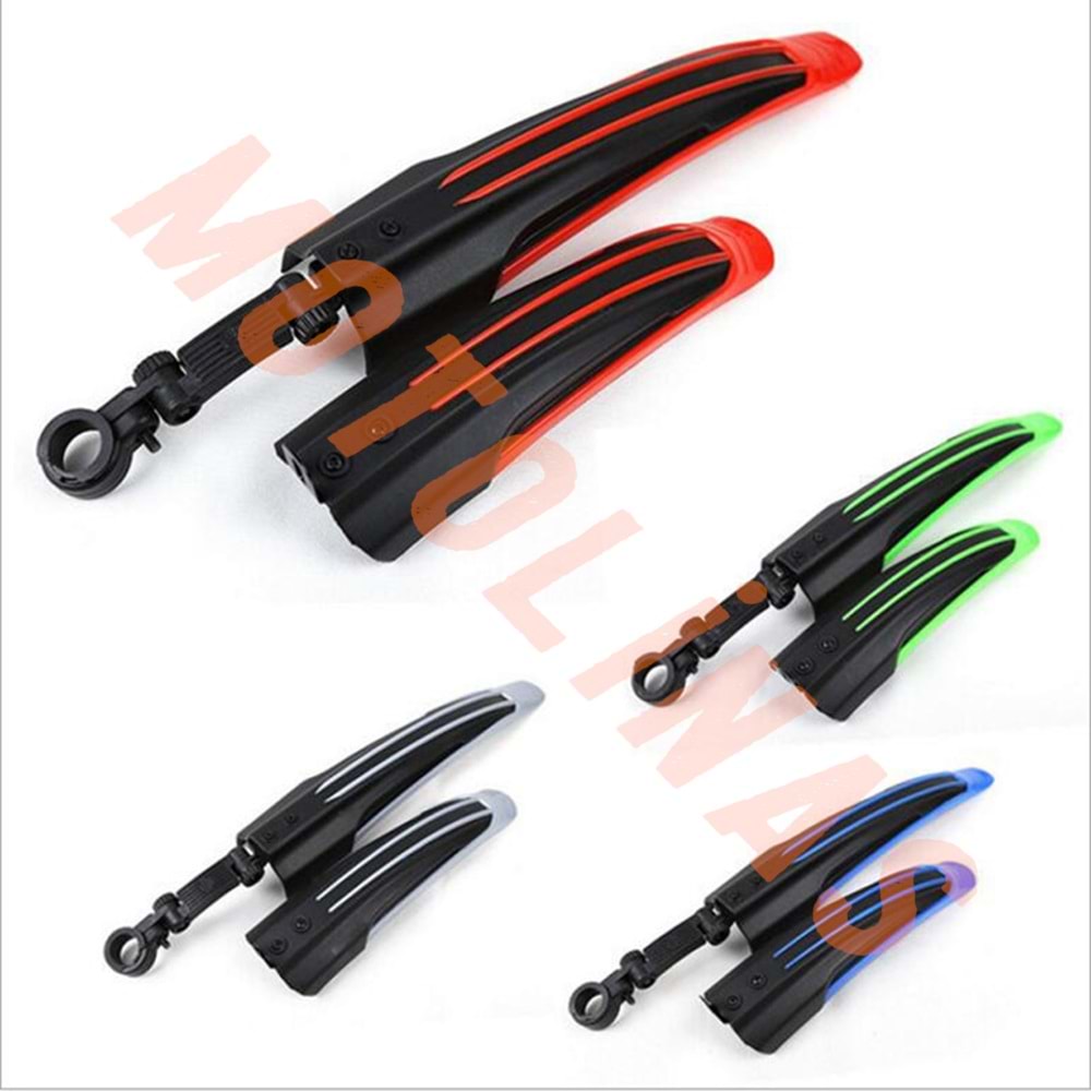 ÇAMURLUK TAKIMI PLASTİK SPORT KIRILMAZ KARIŞIK RENK - BİSİKLET