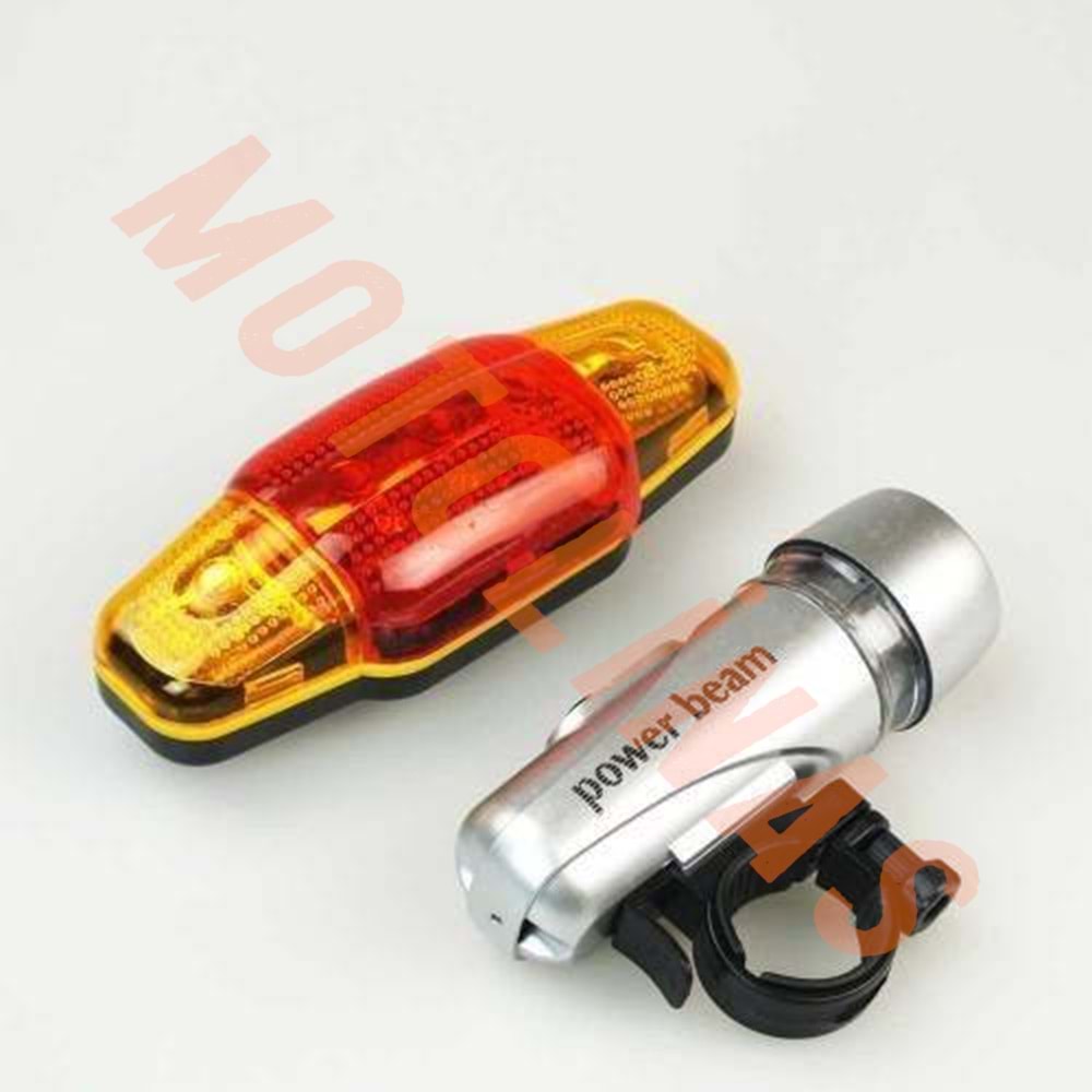 FAR STOP SETİ EL FENERLİ MODEL XY-108- LEDLİ [PİL HARİÇ]
