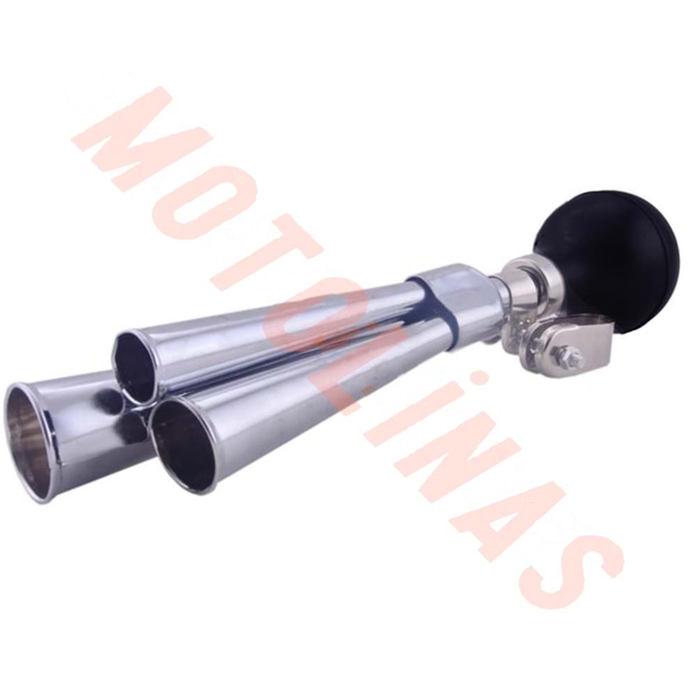 VAK VAK KORNA 3 LÜ PLASTİK + DEMİR [KROM]