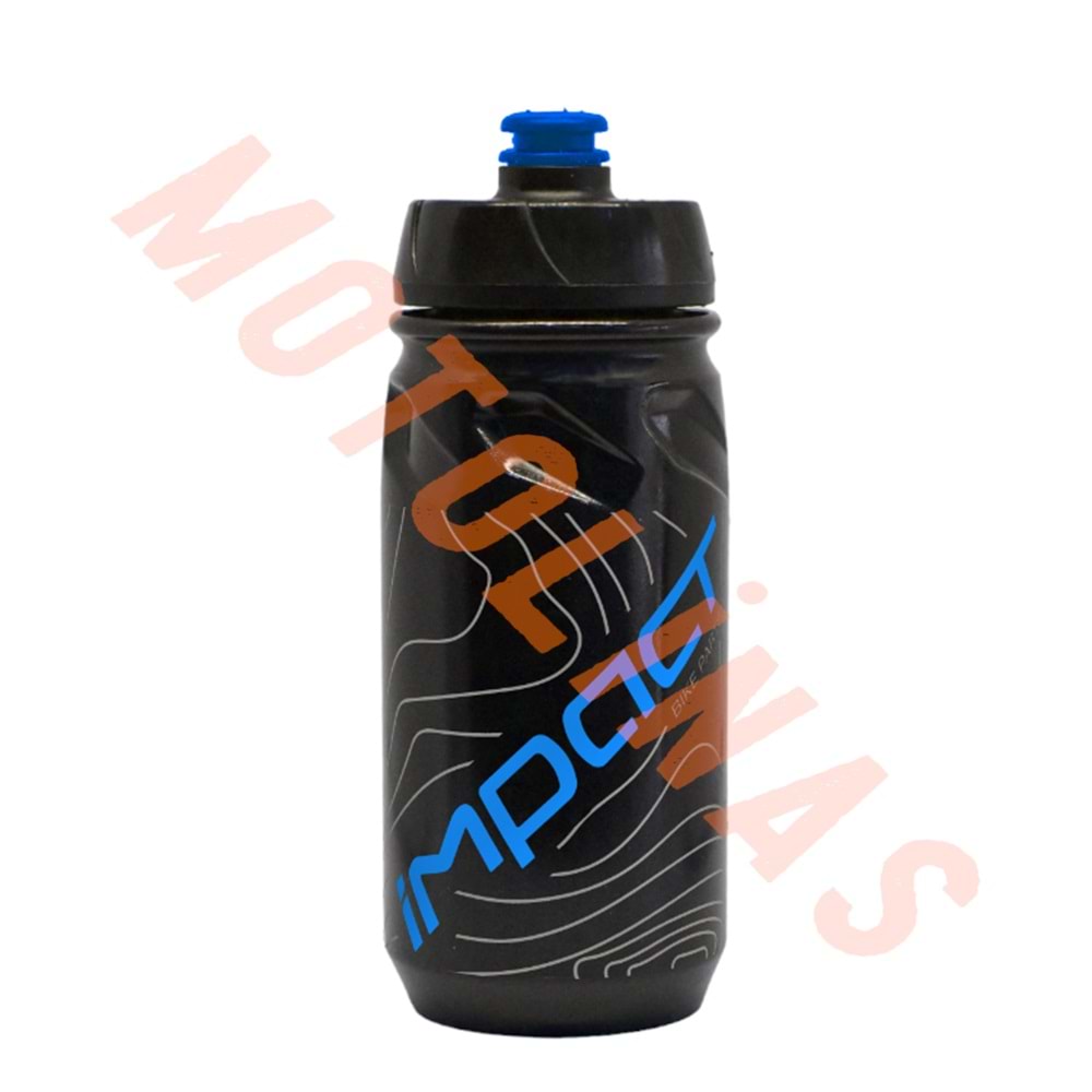 SULUK MATARA TERMOS 600 ml SİYAH/MAVİ - BİSİKLET