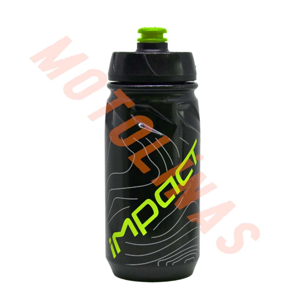 SULUK MATARA TERMOS 600 ml SİYAH/YEŞİL - BİSİKLET