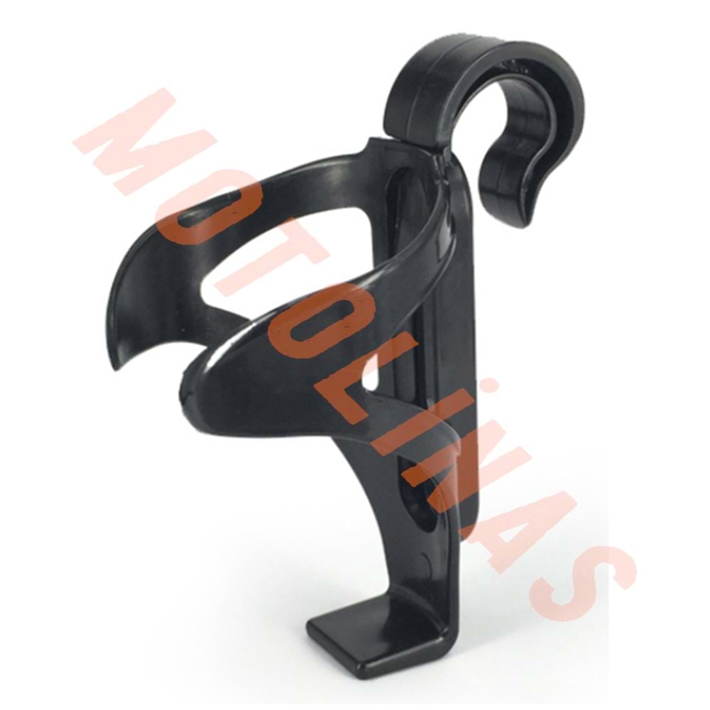 SULUK KAFES BCE-H1 PLASTİK GİDON BAĞLANTILI SİYAH - BİSİKLET