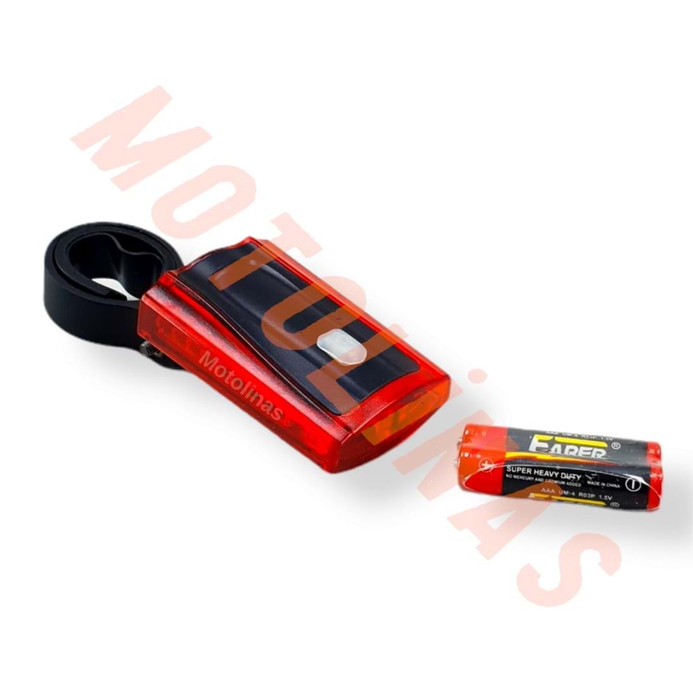 ARKA STOP JY-6015 PİL DAHİL LAZER - BİSİKLET