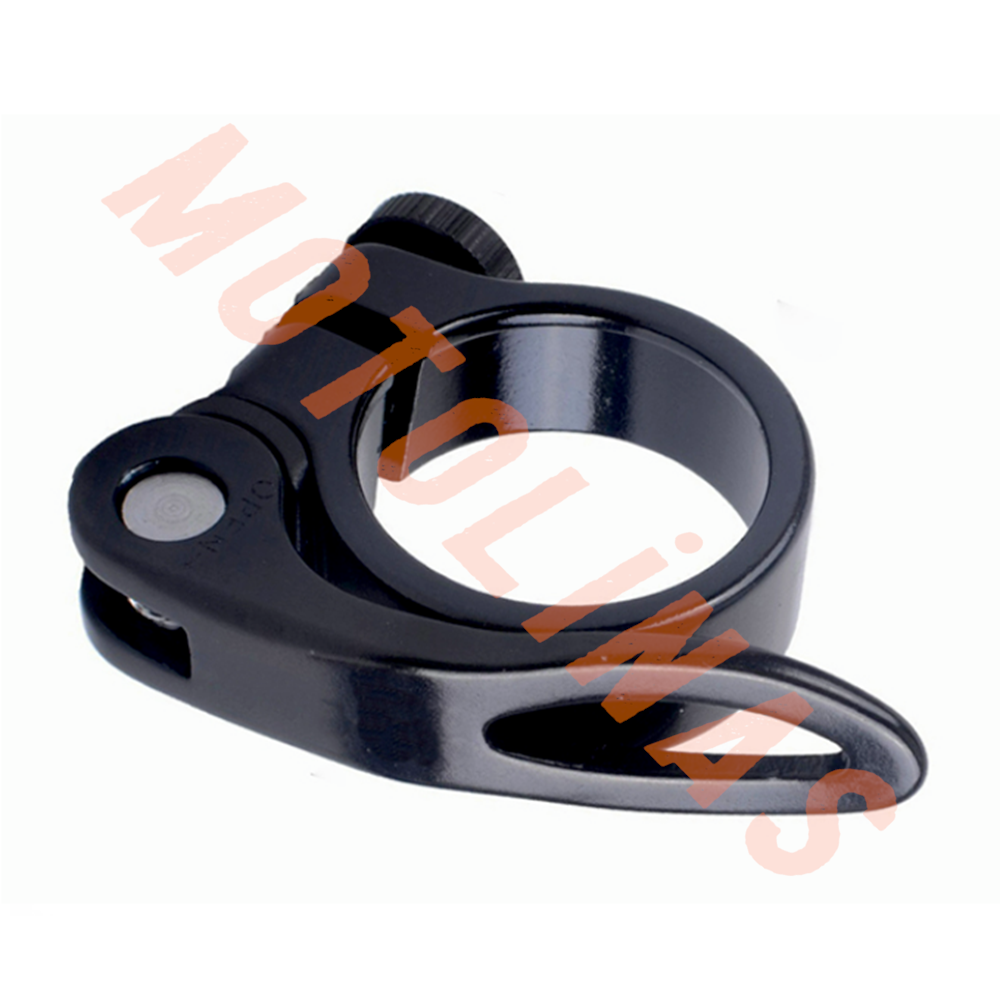 SELE KELEPÇESİ - 28.6 MANDALLI ALÜMİNYUM SİYAH - BİSİKLET