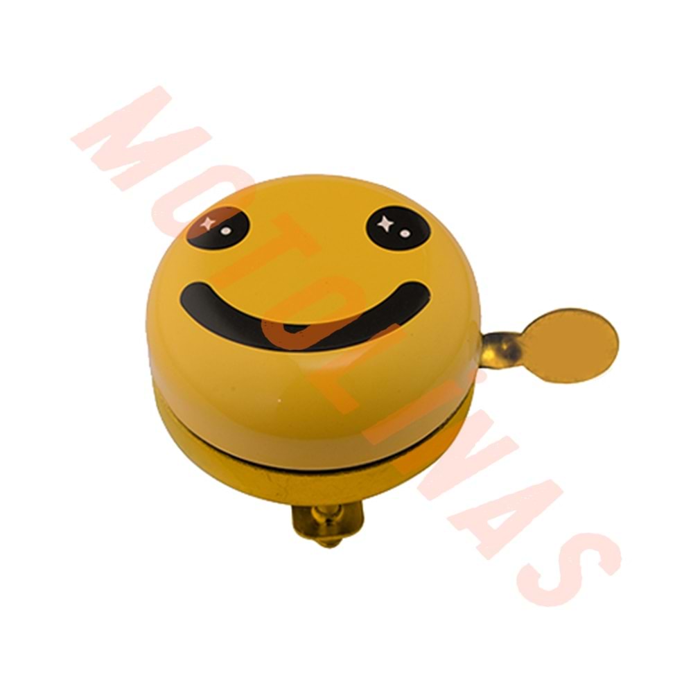 ZİL GÜLEN YÜZ EMOJİ - BİSİKLET