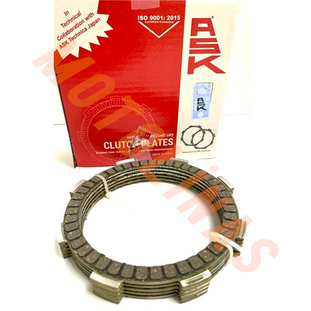 DEBRİYAJ BALATASI CG - YBR - CBF - 250 CHOOPER [5 Lİ SET] - ASK