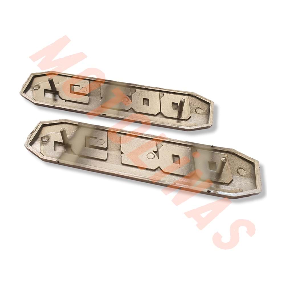 YAN KAPAK ARMASI ( CG200 YAZILI - NİKEL ) SET ORJİNAL MODEL - CG