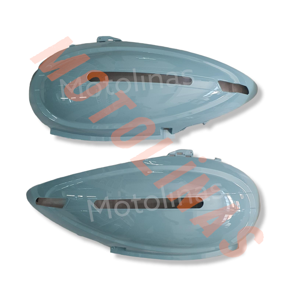 SELE ALTI SAĞ-SOL TAKIM [TURKUAZ MAVİ] - CAPPUCİNO 50CC-125CC