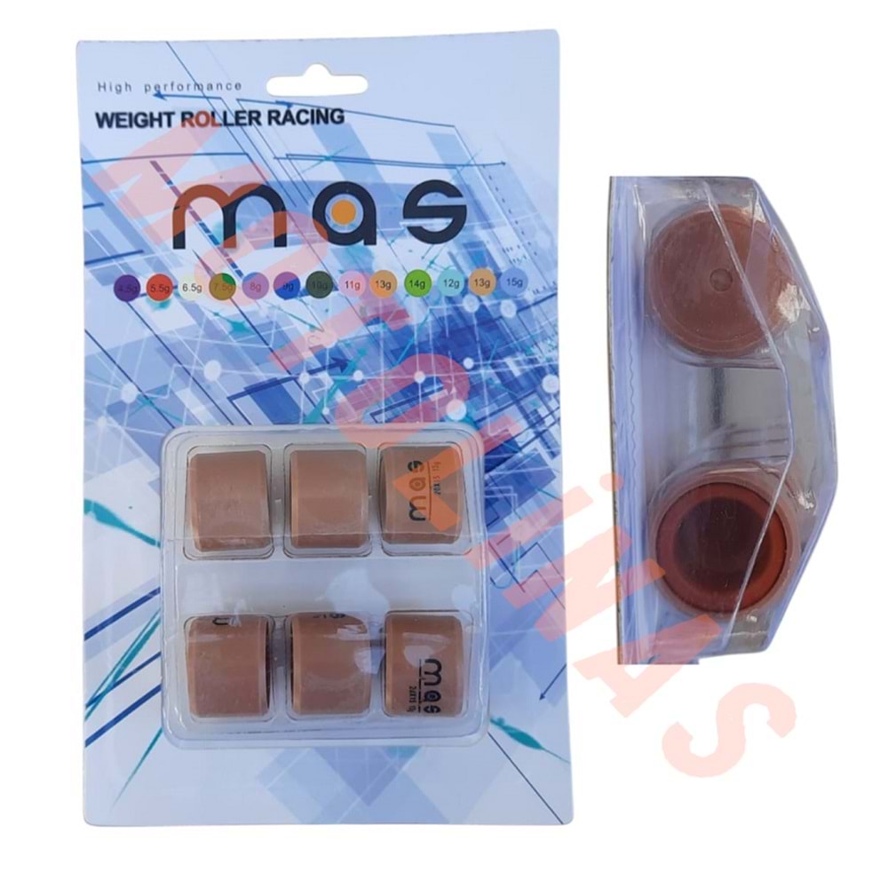 AĞIRLIK TAHRİK SETİ MAS [13 GR] [KAPALI] - ACTİVA S, FİZY, DİO, LX200, KYMCO150