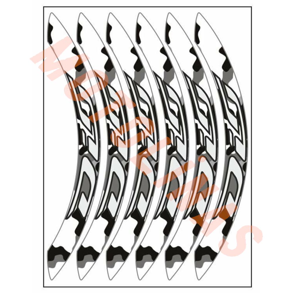 HONDA DİO (YENİ MODEL) SET JANT ŞERİDİ - KAMUFLAJ BEYAZ